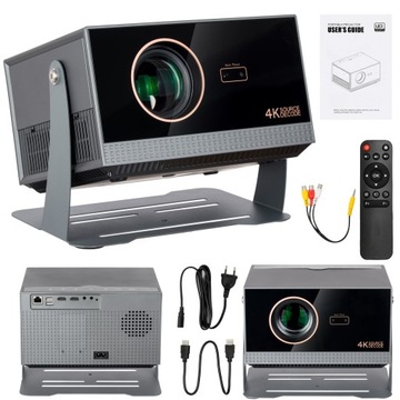 PROJEKTOR RZUTNIK LED ANDROID PRZENOŚNY Mirai Optics CINEMA HD 4K FULL HD