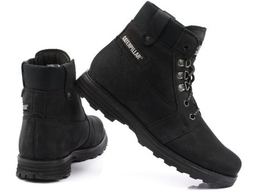 ВЫСОКИЕ ЖЕНСКИЕ ТРУФЫ CATERPILLAR CHARLI, ЧЕРНАЯ КОЖА размер 39,5