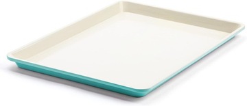 GREENLIFE STALOWA TACKA BLASZKA DO PIECZENIA 48x35 CM