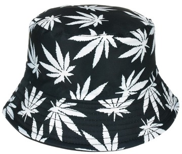 KAPELUSZ RYBACKI BUCKET HAT CZAPKA NA LATO LIŚCIE