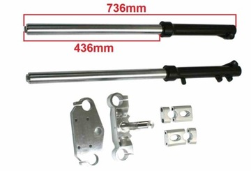 ПОДВЕСКА / ПЕРЕДНЯЯ ВИЛКА КРЕСТОВАЯ 125 HB КОМПЛЕКТ