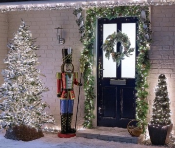 100LED ТЕПЛЫЕ БЕЛЫЕ РОЖДЕСТВЕНСКИЕ ОГНИ ДЛЯ ВНУТРИ/НАРУЖИ