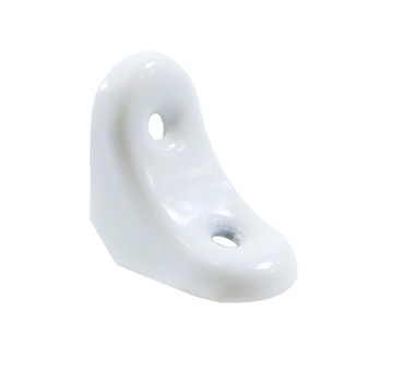 WSPORNIK PÓŁKI STALOWY WSM30 BIAŁY 30X30 DOMAX