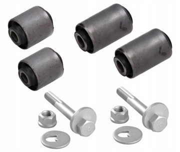 4 x TULEJE WAHACZA + ŚRUBY TYŁ FORD FOCUS MK1 MK2 MK3 C-MAX VOLVO MAZDA 3