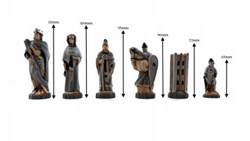 Инкрустация мраморными шахматными фигурами в подарок 58х58.