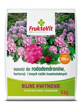 Fruktovit nawóz 5 kg granulowany do Rododendronów