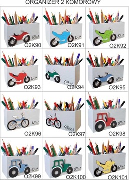 БОЛЬШАЯ подставка для мелков, 100% ДЕРЕВО, FREE NAME