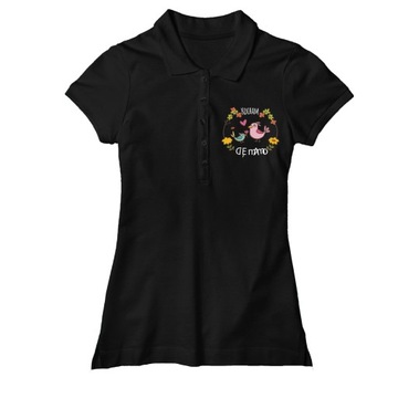 ФУТБОЛКА-ПОЛО ЖЕНСКАЯ Я ЛЮБЛЮ ТЕБЯ, МАМА ДЛЯ МАМА