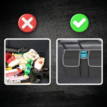 СУМКА-ОРГАНИЗАТОР ДЛЯ СИДЕНИЙ В БАГАЖНИКЕ АВТОМОБИЛЯ