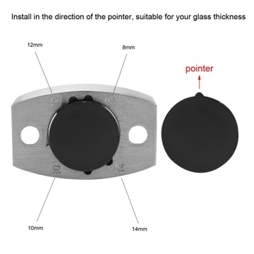 НИЖНЯЯ НАПРАВЛЯЮЩАЯ ДЛЯ РАЗДВИЖНЫХ СТЕКЛЯННЫХ ДВЕРЕЙ