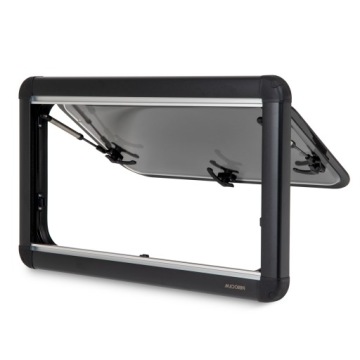 ОКНО ДЛЯ АВТОФУРГОНА + РУЛОННАЯ ШТОРА 900 X 500 МАДОВАН ЧЕРНЫЙ