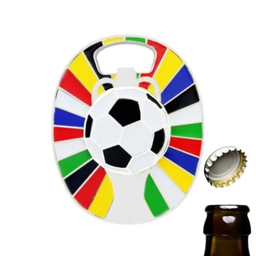 Otwieracz do butelek na lodówkę Euro 2024 - Magnes na lodówkę