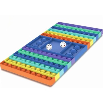 БОЛЬШАЯ СЕНСОРНАЯ ИГРУШКА POP IT ИГРА АНТИСТРЕСС НАЖМИТЕ ПУЗЫРЬКИ ИГРЫ