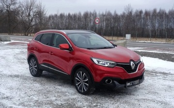 Renault Kadjar Crossover 1.2 Energy TCe 130KM 2016 Renault Kadjar 1.2TCE 130KM Full LED Skora Grzane fotele Kamera Oryginalny