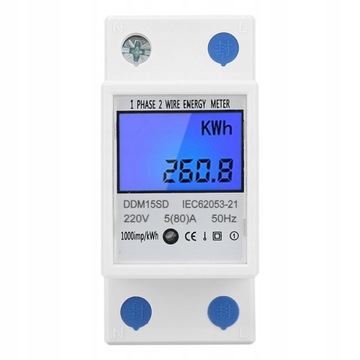 Licznik Avid DDM15SD 80 A 220 V