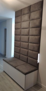 МЯГКИЕ ПАНЕЛИ ИЗГОЛОВЬЯ ПОДГОЛОВНИК 40см x 70см