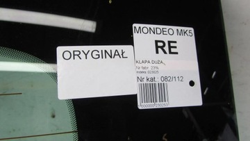 FORD MONDEO MK5 HB KLAPA BAGAŻNIKA RE 14-