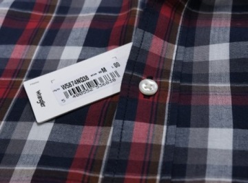 Рубашка WRANGLER REGULAR FIT клетка настроение индиго M