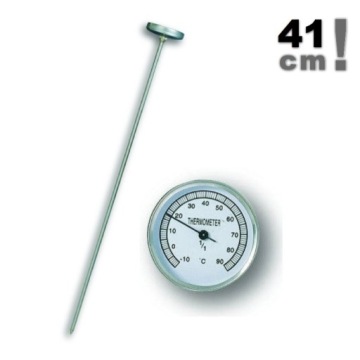 Садовый термометр TFA 19/2008, вбитый в почву