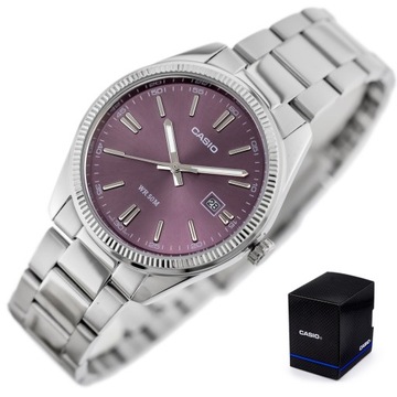 KLASYCZNY ZEGAREK MĘSKI Z DATOWNIKIEM CASIO MTP-1302PD-6AVEF + BOX