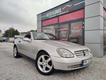 Mercedes SLK R170 Roadster 2.0 (200) 136KM 1997 Mercedes-Benz SLK CABRIO SLK 200 Bezwypadkowy Prywatny Zarejestrowany Zami