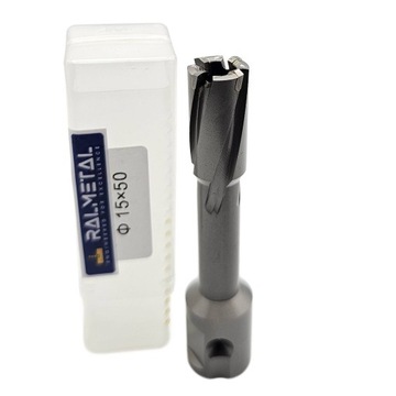 Frez Trepanacyjny Wiertło Rurowe TCT Universal Weldon 19,05 mm - 15 x 50 mm