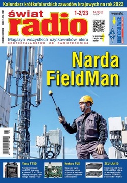 1-2/2023 ŚWIAT RADIO NARDA FIELD MAN YAESU FT5D PUK SCU-LAN10