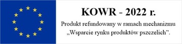 NAKLEJKA na SPRZĘT refundowany KOWR 2022 krótka