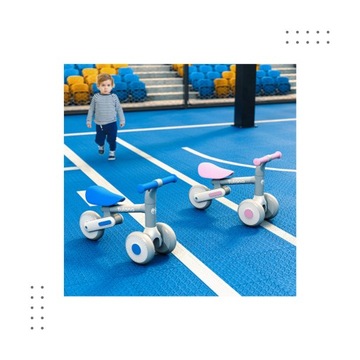 БАЛАНСИРУЮЩИЙ ВЕЛОСИПЕД детский ходунки TULANO Scout 20 Blue.