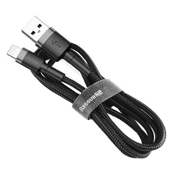 КАБЕЛЬ BASEUS FAST USB/LIGHTNING ПРОЧНЫЙ КАБЕЛЬ ДЛЯ IPHONE QC 3.0 1м