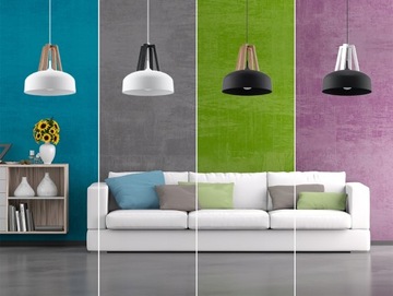 Потолочный светильник CASCO WHITE Natural WOOD для кухни гостиной LED