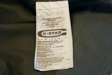 G-STAR Платье-туника цвета хаки с поясом * 36 38