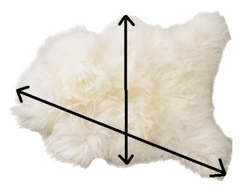 ОСТРОВ GIANT ОВЧИНА БЕЛАЯ XXXL САМЫЙ БОЛЬШОЙ