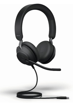 Słuchawki nauszne Jabra Evolve2 40 + zasilacz