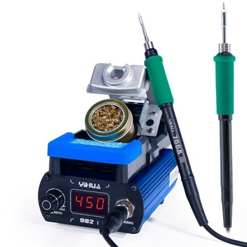 STACJA LUTOWNICZA YIHUA 982-I GROTY T210 C210 T245 C245 ZESTAW 2 KOLBY