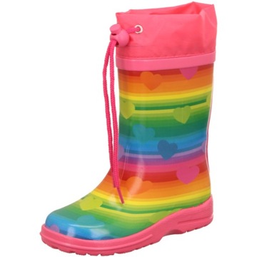 PLAYSHOES DZIĘCIĘCE KALOSZE WIELOKOLOROWE 35 1S3D
