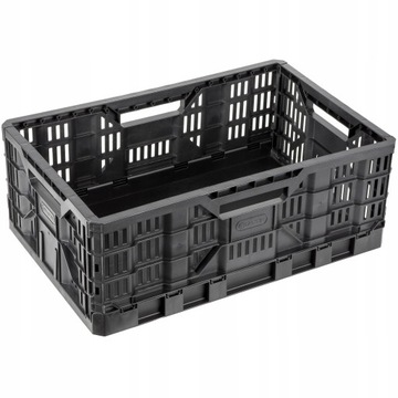 Складной пластиковый ящик HD 43 л TACTIX PREMIUM