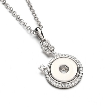 2022 New Snap Button Necklace Fit 18mm Metal Snap
