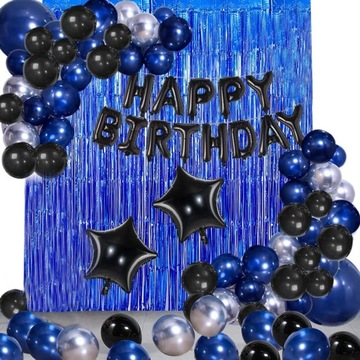 BALONY DEKORACJE HAPPY BIRTHDAY UNIWERSALNY