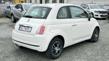Fiat 500 II Hatchback 3d 1.2 69KM 2009 Fiat 500 Benzyna Zarejestrowany Ubezpieczony, zdjęcie 2