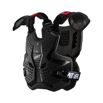 LEATT CHEST PROTECTOR 3.5 PRO BLACK OSŁONA KLATKI PIERSIOWEJ (BUZER) XXXL