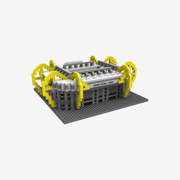 Klocki FOCO 3D stadion licencja BVB 09 Borussia Dortmund 1163 części