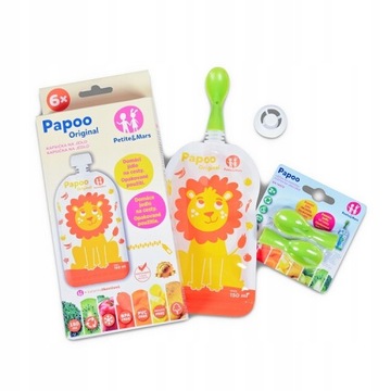 Petite&Mars Papoo многоразовые саше, сумки
