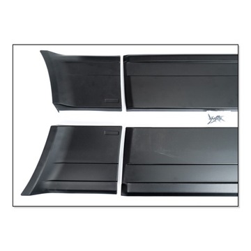 Пластиковые боковые накладки M-Tech 2 для BMW E30 купе