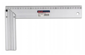 Kątownik mierniczy aluminiowy 300 mm 30 cm