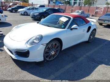 Porsche 911 991 Turbo/Turbo S Cabrio 3.8 520KM 2015 Porsche 911 Turbo 2015 3.8l 3.8 Benzyna 520KM, zdjęcie 6