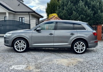 Audi Q7 II SUV 3.0 TDI 218KM 2017 Audi Q7 3.0 TDI Sline Quattro NAvi PDC Skory czarna podsufitka Climatronic, zdjęcie 4