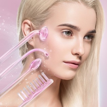 Rubica Darsonval Urządzenie Kosmetyczne + 4 Peloty