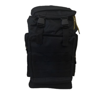 ВОЕННЫЙ ТАКТИЧЕСКИЙ РЮКЗАК, ВОЕННЫЙ РАЗВЕДЧИК ВЫЖИВАНИЯ, 50 Л, ВМЕСТИМОСТЬ, ЧЕРНЫЙ
