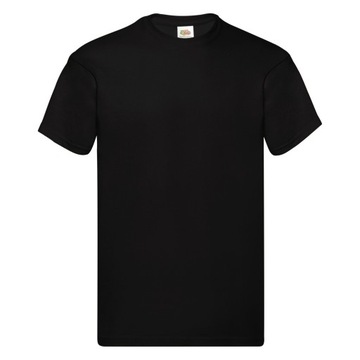 ФУТБОЛКА FRUIT OF THE LOOM черная 3XL